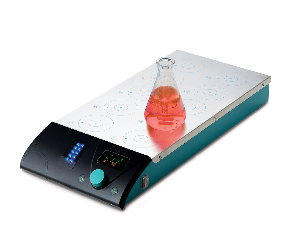 Lab Companion MS-52M Digital 10-Place Magnetic Stirrer 30-2000 rpm