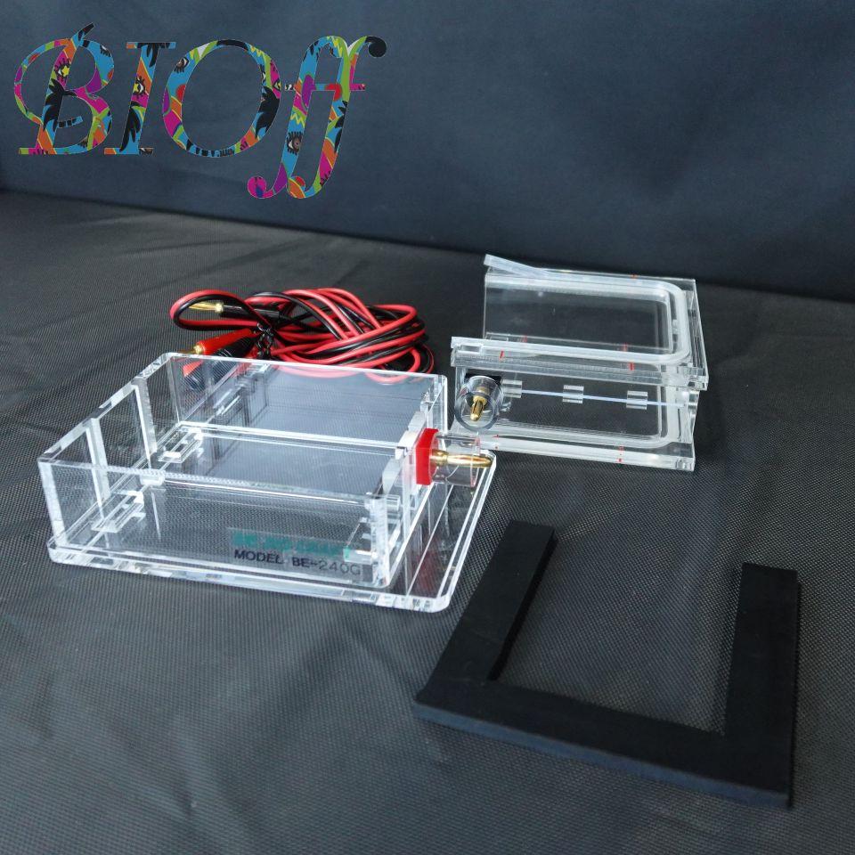 Biocraft BE-240G Mini Cooling Slab Electrophoresis Unit Twin
