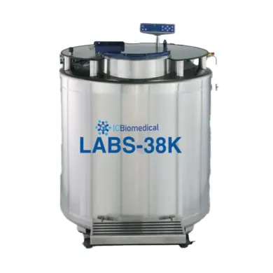 Taylor Wharton by IC Biomedical LABS 38K LN2 Cryogenic Freezer System for 37,700 x 2ml Vials