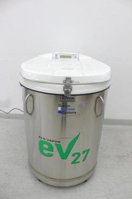Custom Biogenic Systems EV-27 AB Eco Vapor Nitrogen Freezer 24V/120V, 67.2x44.4x66.0 in-cover