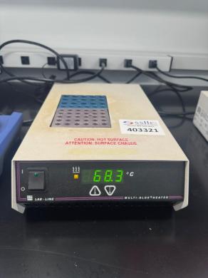Lab-Line Multi-Blok Heater Model 2001 for Controlled Sample Heating-cover