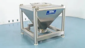 Totes Bulk Handling 400 Liter Stainless Steel Storage Tote for Bioprocessing, 2 of 4