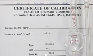 Cannon-Fenske CFRC-400 Certified Routine Viscometer Tube - Size 400, 16 of 23
