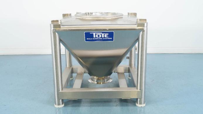 Totes Bulk Handling 400 Liter Stainless Steel Tote-cover