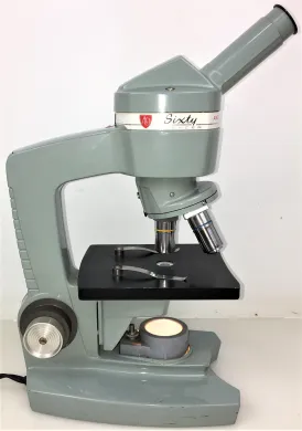 American Optical Spencer Sixty Monocular Compound Microscope (40X to 400X)