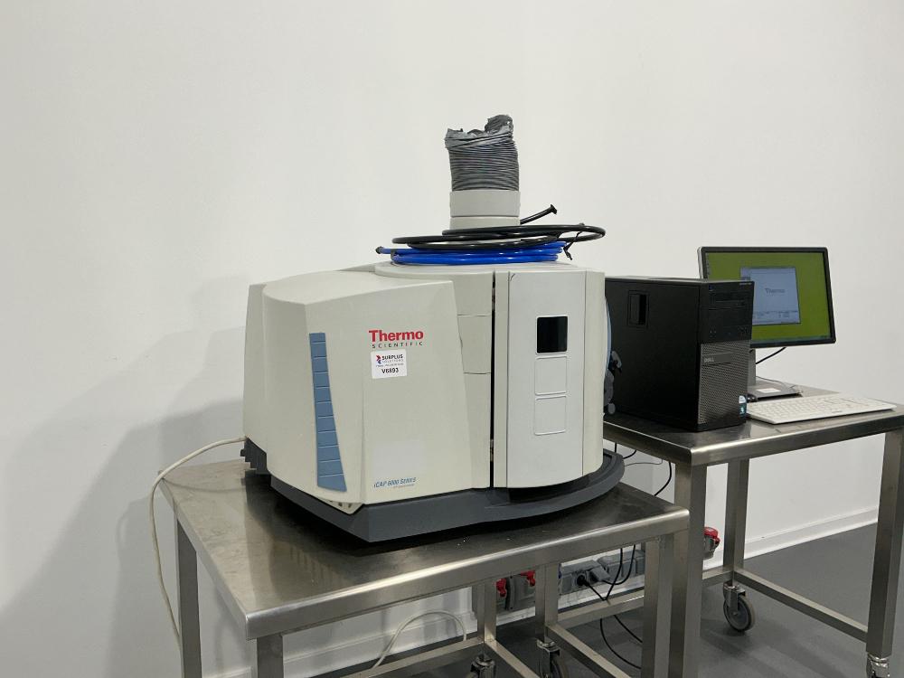 Thermo Fisher Scientific iCAP 6200 Duo Series Dual Plasma Spectrophotometer for Elemental Analysis