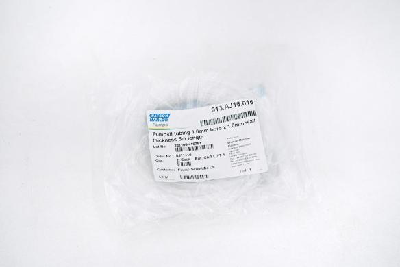 Watson-Marlow 913AJ16016 Pumpsil Peristaltic Pump Tubing, 1.6 mm Bore, 1.6 mm Wall Thickness, 5 m-cover