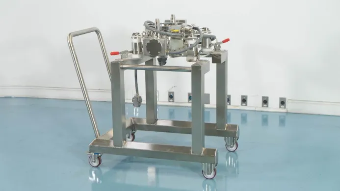Glatt TKS Containment Valve System for High-Potency Substance Transfer