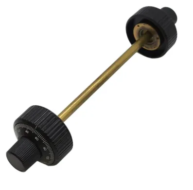 Olympus Microscope IMT-2 Coarse and Fine Focus Shaft Spindle Assembly