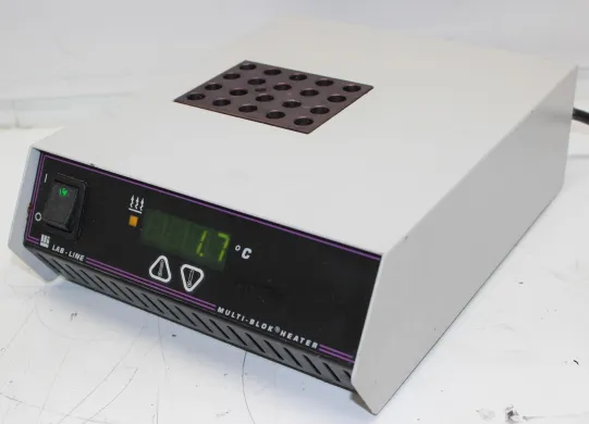 Lab-Line Model 2000 Dry Hot Block Incubator with Microprocessor Temperature Control up to 130°C
