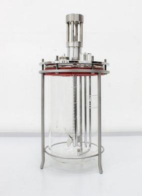 Applikon 3L Bioreactor Glass Vessel -1/0.5 barg Capacity, Excellent Condition-cover
