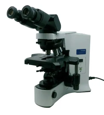 Olympus BX41 Compound Microscope with Tilting Binocular Head and Polarizing Components