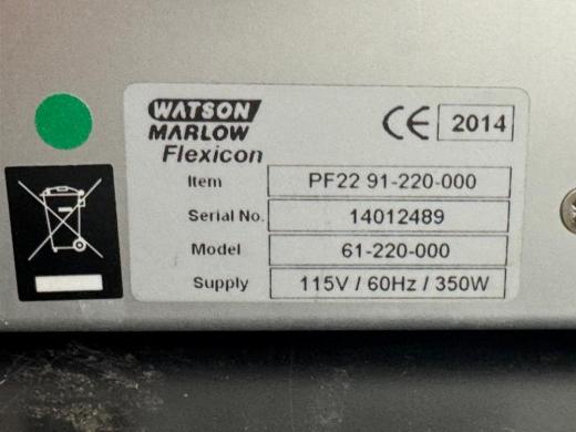 Watson-Marlow Flexicon PF22 Peristaltic Filling Machine for Precise Fluid Dispensing-cover