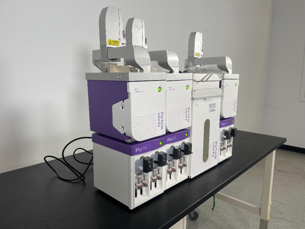 Particle Works ALiS Automated Library Synthesis System for High-Throughput Nanoparticle and mRNA Screening