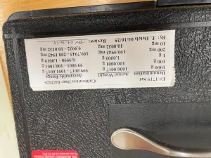 Rice Lake Weighing Systems Precision Calibration Weight Set Model Weights HN5608, 4 of 6