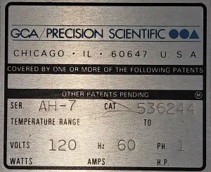 GCA / Precision-Shell 536244 Penetrometer Controller, 4 of 4
