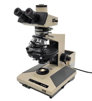 Olympus BH-2 Polarizing Microscope with Trinocular Head and Advanced Optical Components-cover