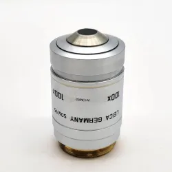 Leica HCX PL Fluotar 100x 1.30 Oil Immersion Microscope Objective, 2 of 3