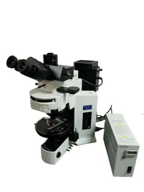 Olympus BX51 POL Fluorescence Upright Microscope with Polarizing Features