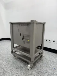 Sartorius Stedim Palletank 200L Stainless Steel Stackable Storage Tank with Casters, 2 of 4