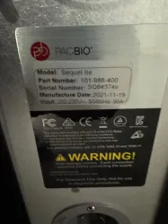 PacBio Sequel IIe Long-Read DNA Sequencing System for Genomic Analysis, 4 of 4