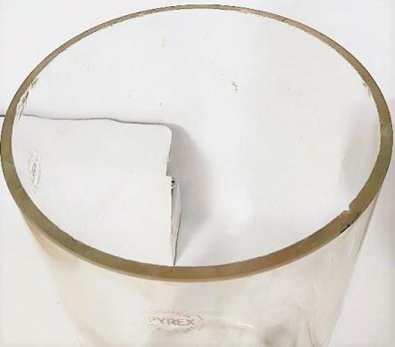 Corning PYREX 6945-13L 13.2L Round Chromatography Tank-cover