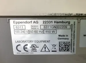 Eppendorf Mastercycler Thermal Cycler X50S with Fast Silver Block for 96-Well Plates and Tubes, 11 of 11