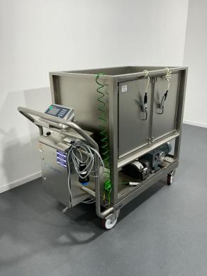 Mettler Toledo IND570xx Industrial Mixing System with 500L Stainless Steel Mixing Skid-cover