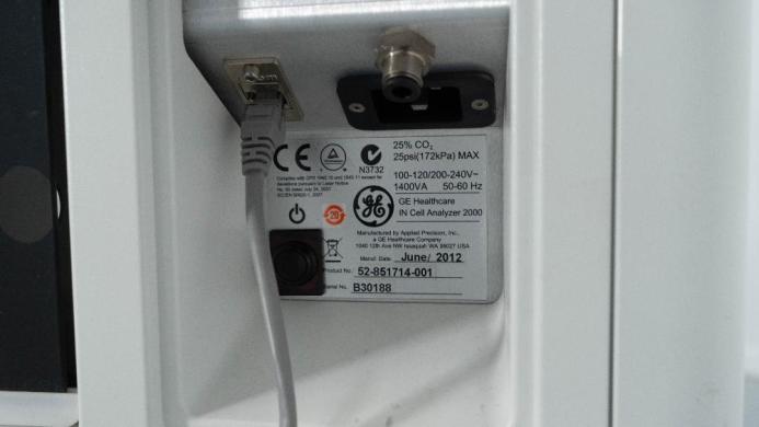 GE IN Cell Analyzer 2000 Automated Cellular and Subcellular Imaging System-cover