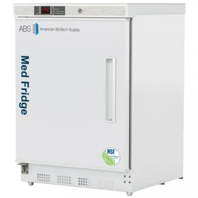 ABS 4.6 Cu. Ft. Built-In Vaccine Refrigerator Left Hinged NSF/ANSI 456 Certified PH-ABT-NSF-UCBI-0404-LH