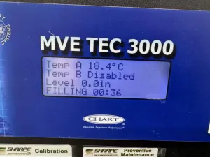 MVE 800 Series - 150 Cryogenic Storage System for Biomaterial Preservation, 3 of 4