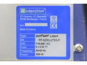 Advion Interchim PuriFlash 5.250 Preparative Flash Chromatography System with UV Detection and Automated Fraction Collector, 24 of 25