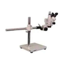 Meiji EMZ-5TR Trinocular Zoom Stereo Microscope with S-4300 Boom Stand, 4 of 6