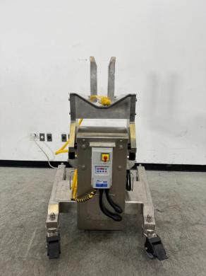 IEDCO 304 Stainless Steel Industrial Drum Inverter with Control Panel and Casters-cover