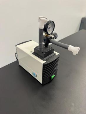 KNF Neuberger Laboratory Vacuum Pump with Vacuum Regulator and Gauge-cover