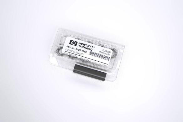 Agilent HP 5180-4168 Graphite GC Inlet Liner O-Ring, 7-Piece Set, 6.35 mm ID × 9.63 mm OD-cover