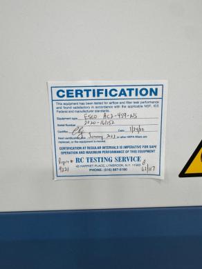 Esco AC2-4S9-NS Class II Airstream Biosafety Cabinet for Microbiological Safety-cover