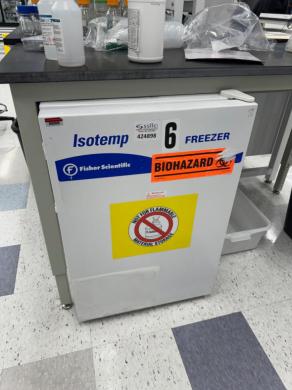 Fisher Scientific Isotemp Laboratory Freezer Model 12-986-154-cover