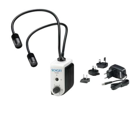 Schott EasyLED Double Spotlight PLUS 600.121 LED Microscope Illuminator System-cover