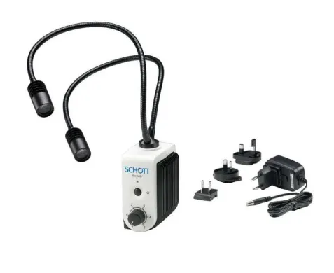 Schott EasyLED Double Spotlight PLUS 600.121 LED Microscope Illuminator System