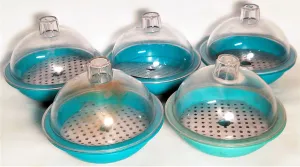 Nalgene 5315-0150 Autoclavable Polypropylene Vacuum Desiccator with Polycarbonate Cover (150mm ID), 5 of 6