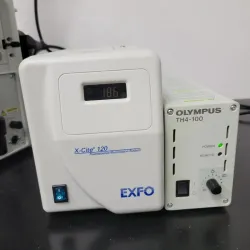 Olympus IX71 Inverted Microscope with DIC and Fluorescence Capability, 14 of 15