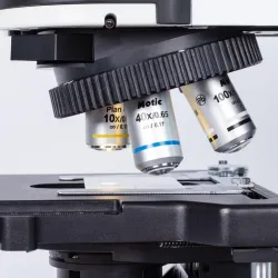 Motic PA53 BIO Trinocular Upright Biomedical Microscope, 100W Halogen Illumination, 4 of 7