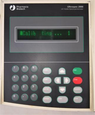 Pharmacia Ultrospec 2000 UV-Visible Spectrophotometer (190-1100 nm) for Parts-cover