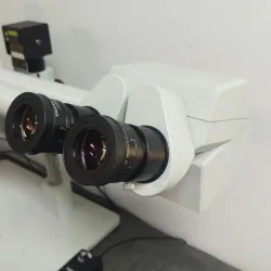 Olympus SZX9 Dual Head Stereozoom Microscope with Trinocular Head and LED Illumination, 3 of 9