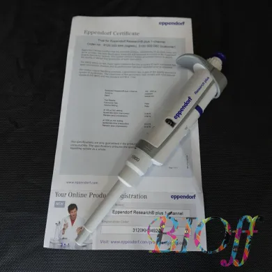 Eppendorf Research® plus Single-Channel Mechanical Pipette 100–1000 µL (Model 3120000844)