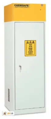 CS60 CHEMICALS CHEMISAFE Chemical Safety Cabinet with Ventilation and Filtration System
