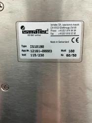 ISMATEC sunny unit II IS10190 precision laboratory peristaltic pump system, 3 of 3