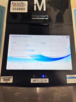 Millipore Integritest 5 Membrane Filter Integrity Tester-cover