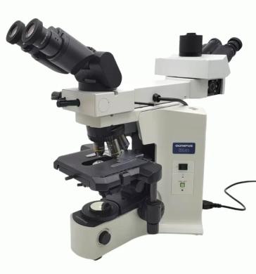 Olympus BX41 Microscope with Front to Back Bridge and Fluorite Objectives for Pathology/Mohs-cover
